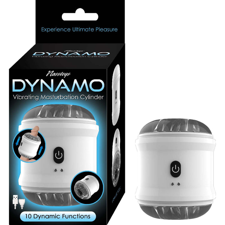Dynamo Vibrating Masturbator Cylinder - FOR HIM - Romeo Romeo
