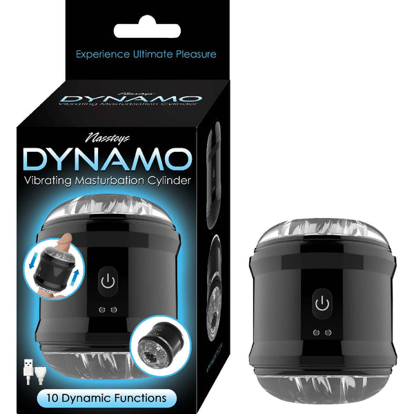 Dynamo Vibrating Masturbator Cylinder - FOR HIM - Romeo Romeo