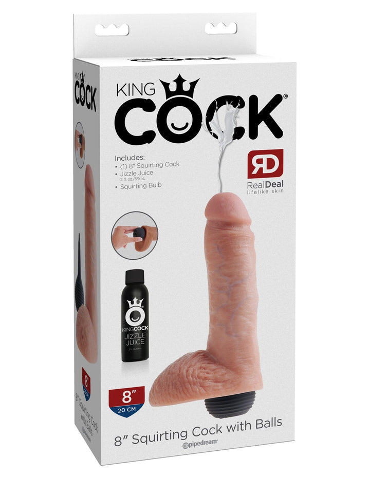 King Cock Squirting Cock With Balls - DILDOS - Romeo Romeo