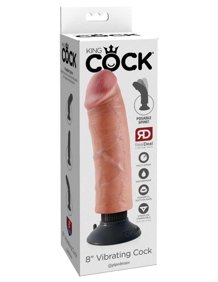 King Cock Vibrating Dildo - DILDOS - Romeo Romeo