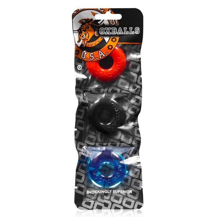 Oxballs Ringer 3pk Cockring Set - FOR HIM - Romeo Romeo