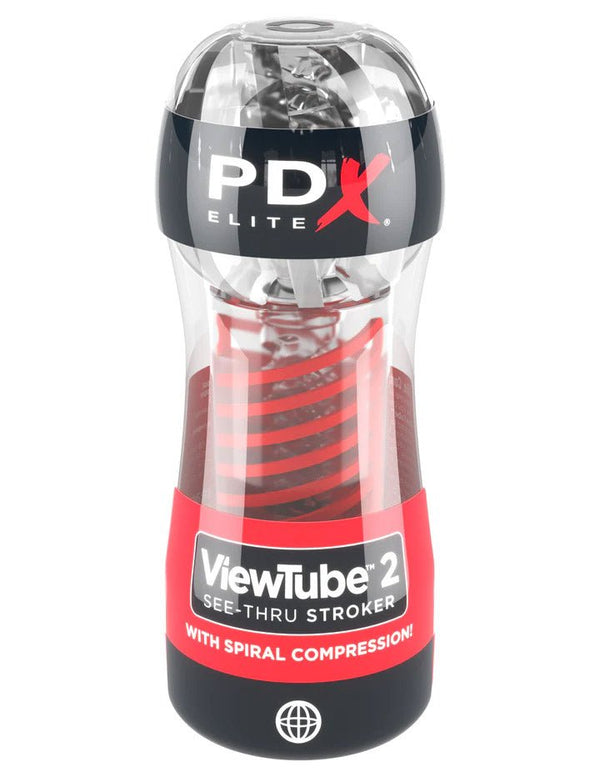 PDX Viewtube 2 Silicone Stroker - FOR HIM - Romeo Romeo