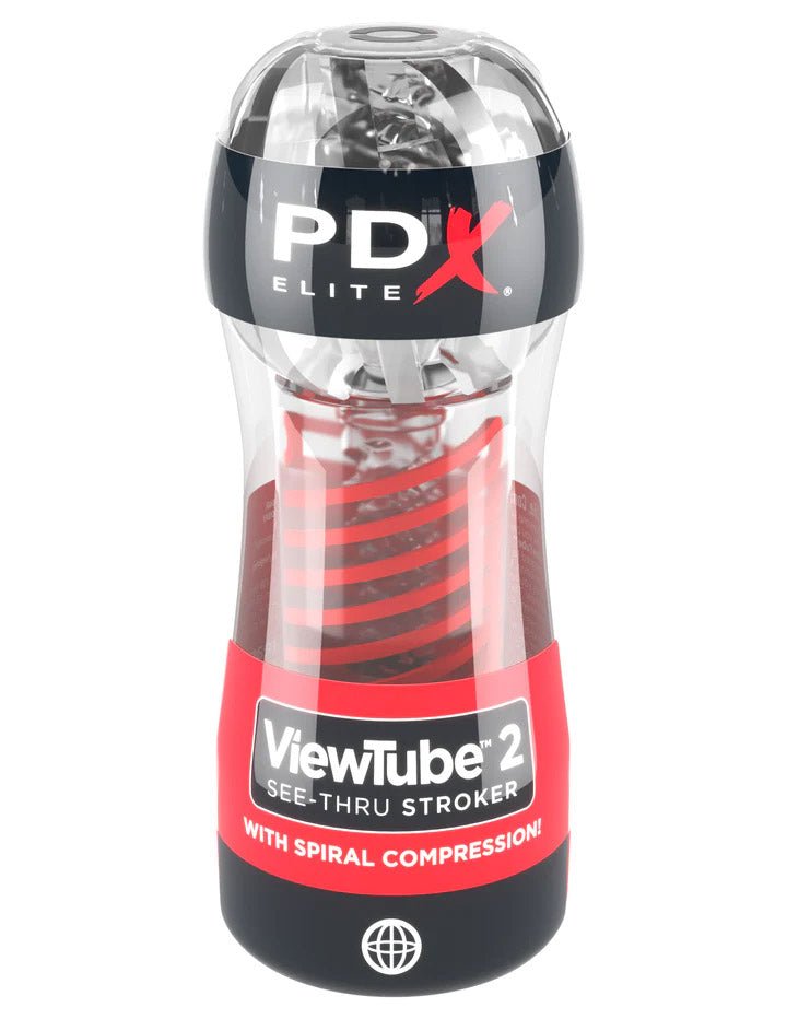 PDX Viewtube 2 Silicone Stroker - FOR HIM - Romeo Romeo