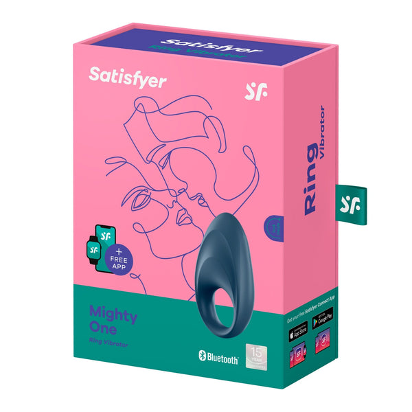 Satisfyer Mighty One Vibrating Cock Ring - FOR HIM - Romeo Romeo